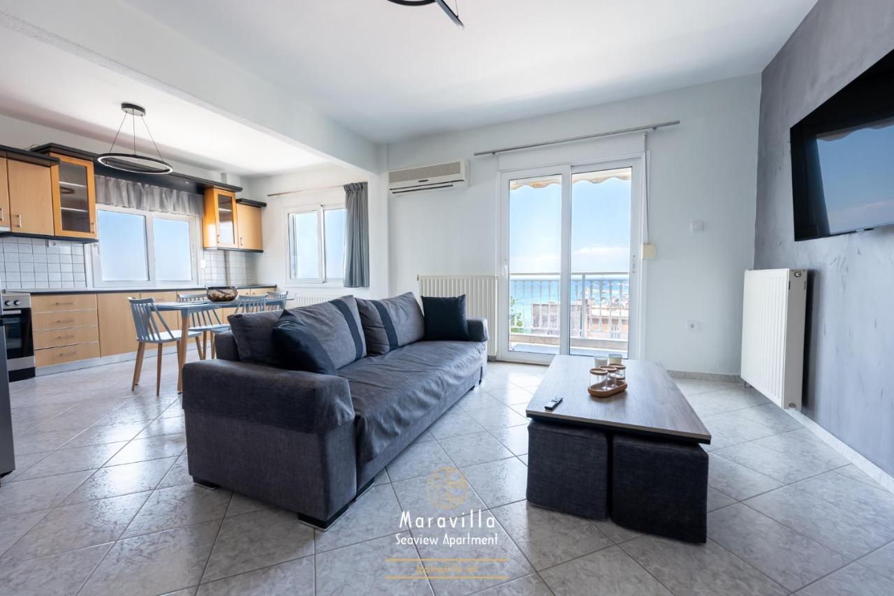 Maravilla Seaview Apartment Néa Moudaniá Eksteriør bilde
