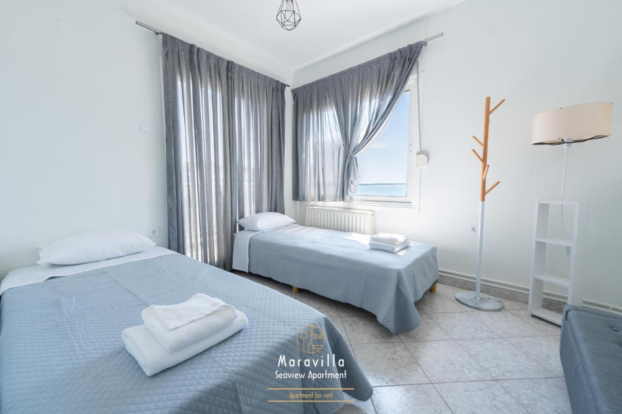 Maravilla Seaview Apartment Néa Moudaniá Eksteriør bilde