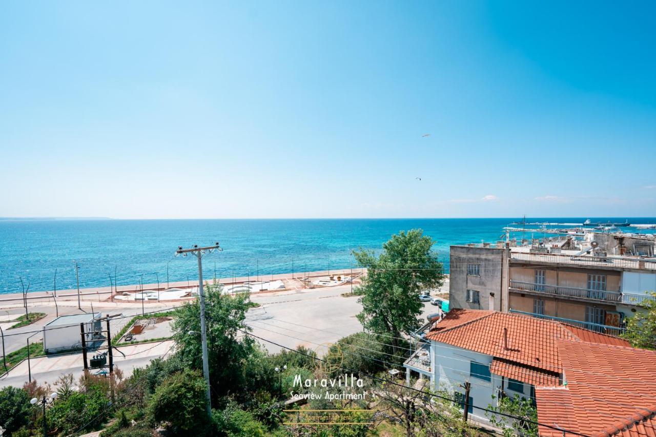 Maravilla Seaview Apartment Néa Moudaniá Eksteriør bilde