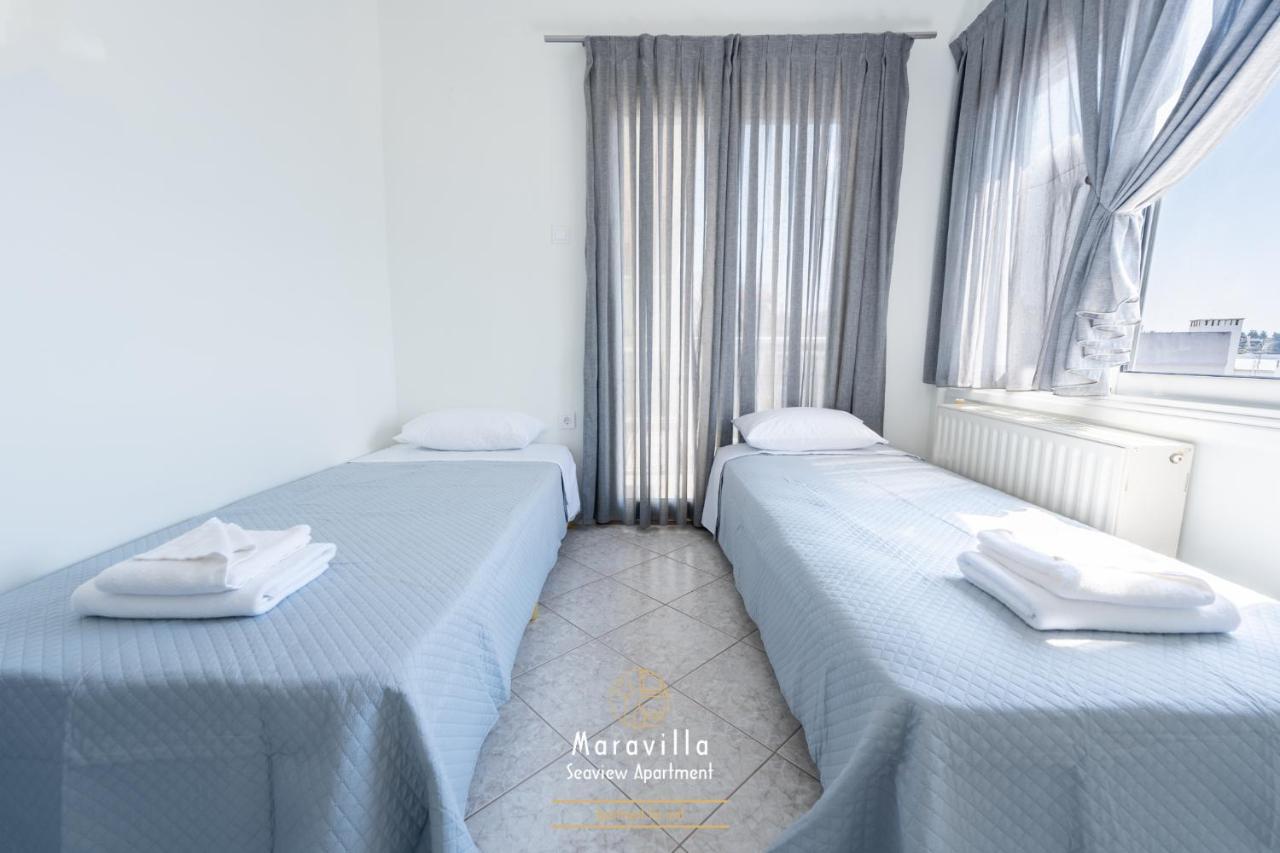 Maravilla Seaview Apartment Néa Moudaniá Eksteriør bilde